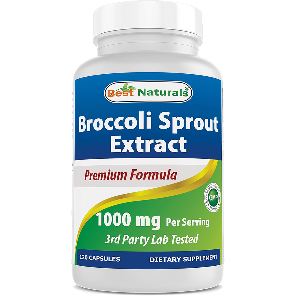 Broccoli Sprouts Extract – Sulforaphane-Rich Antioxidant Support by Best Naturals