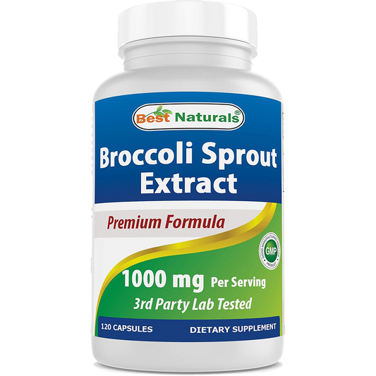 Broccoli Sprouts Extract – Sulforaphane-Rich Antioxidant Support by Best Naturals