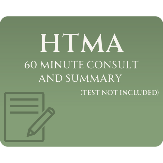 HTMA Consultation | 60 Minute Phone/Zoom Session (Optional Written Summary Add-On)