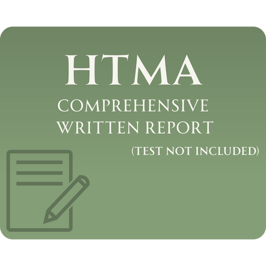 HTMA Comprehensive Personalized Written Report