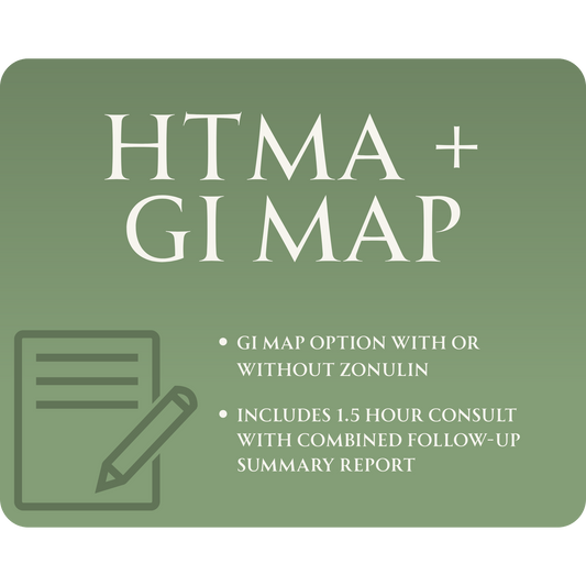 HTMA + GI-MAP w/ Consult & Follow-up Summary